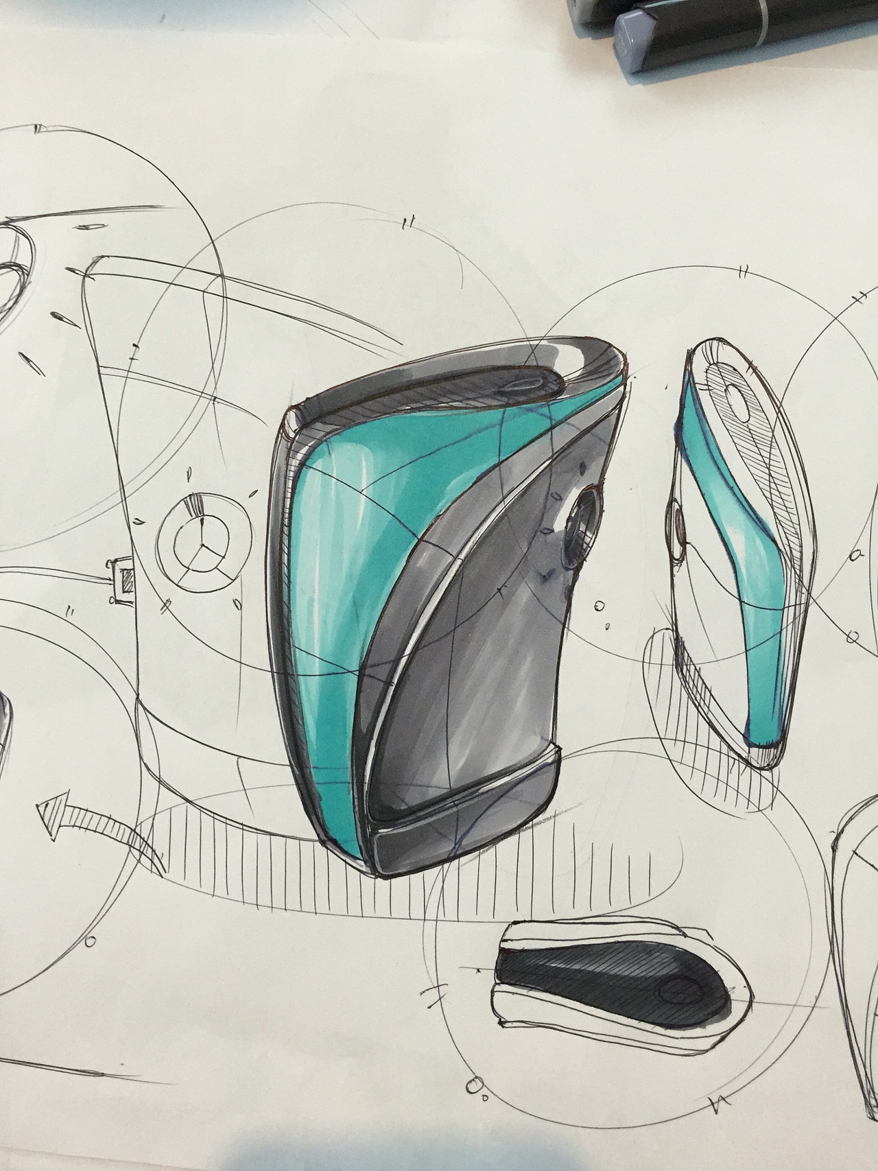 产品设计手绘手稿 从创意灵感到视觉呈现的桥梁